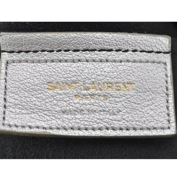 Yves Saint Laurent Silver Tote Bag - Picture 12 of 15